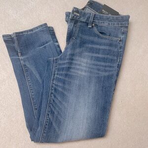 Womens WHBM Cropped Slim-Fit Denim, New!